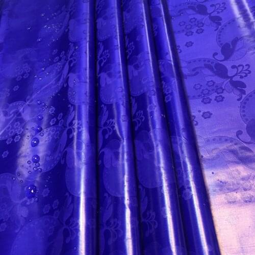 5yards Water Proof Tissu African Basin Riche fabric 2021 Nouveau Top Quality Bazin Brocade Riche Austria Jacquard Brocade Fabric