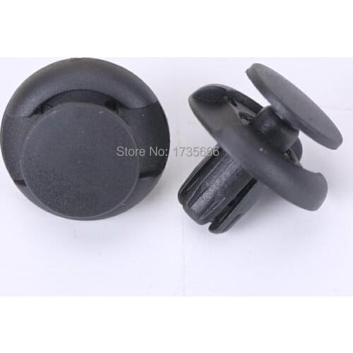 50PCS Fender Bumper Clip Hood Trim Retainer Push Type Nylon 91501-S04-003 For Honda Civic Element Ridgeline