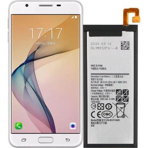 EB-BG570ABE Battery For Samsung Galaxy J5 Prime SM-G570F SM-G570F/DS Battery Replacement Repair Part
