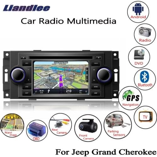 Liandlee Android Car For Jeep Grand Cherokee 2005~2007 Radio CD DVD Player GPS Navi Navigation Maps Camera OBD TV Screen BT
