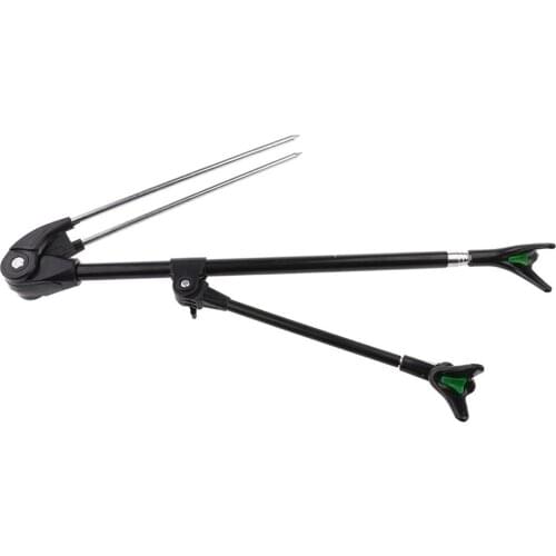 1.7M/2.1M Stainless Steel Fishing Rod Stand Bracket Rod Holder Ground Insert Support Rack Holder