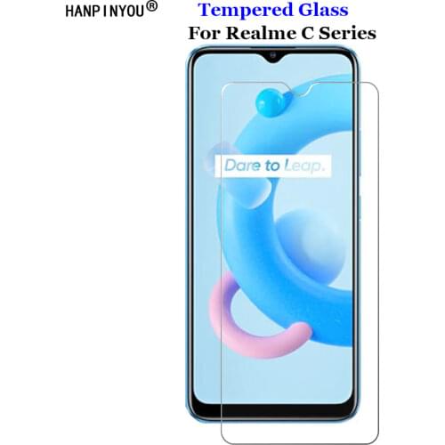 For Realme C25 C25s C20 C20A C21 C21Y C11 C12 C15 Lite Tempered Glass 9H 2.5D Premium Screen Protector Film