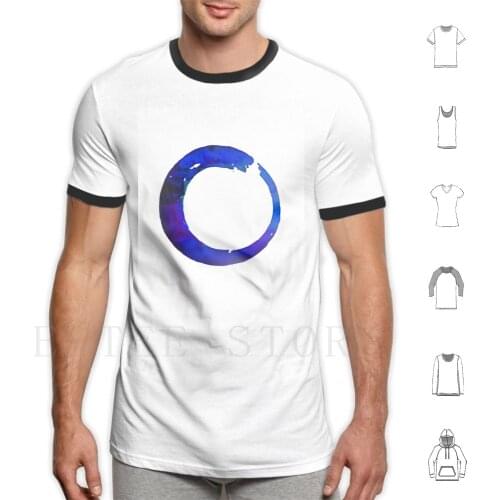 Enso Of Zen No. 21a By Kathy Morton Stanion T Shirt Cotton Men DIY Print Enso Zen Circle Enso Art Zen Zen Art Brushstrokes