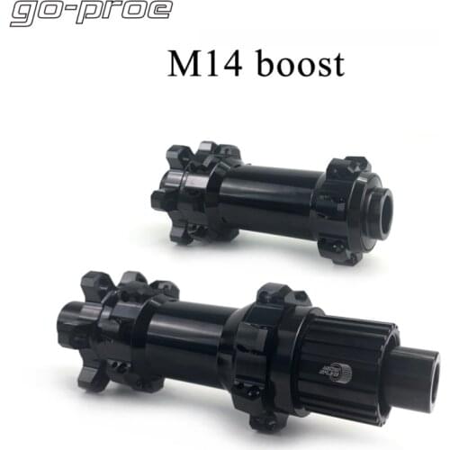 Go-proe Mtb Sraight Pull Hub M14 Ratchet System 36T 6 Bolt Lock Hub Front 15*100mm 15*110mm Rear 12*142mm 12*148mm For MTB Bike