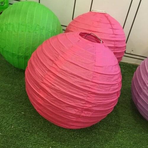 19 20pcs/Lot 8''(20cm) Round Chinese Paper Lantern Vintage Wedding Decoration Party Decoration Happy Birthday Decoration