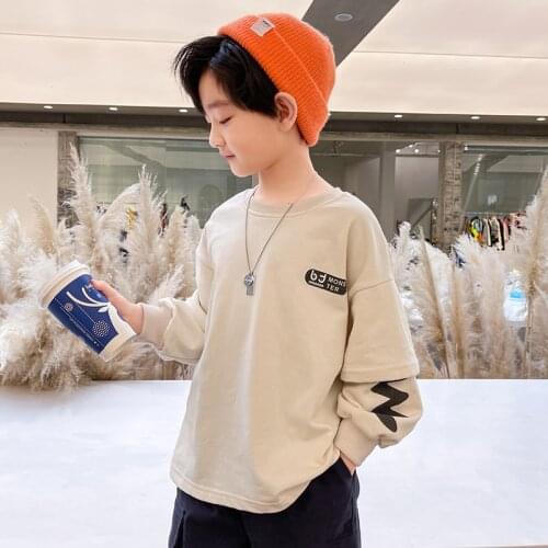 Футболки с длинным рукавом для мальчиков LEOSOXS China At AliExpress