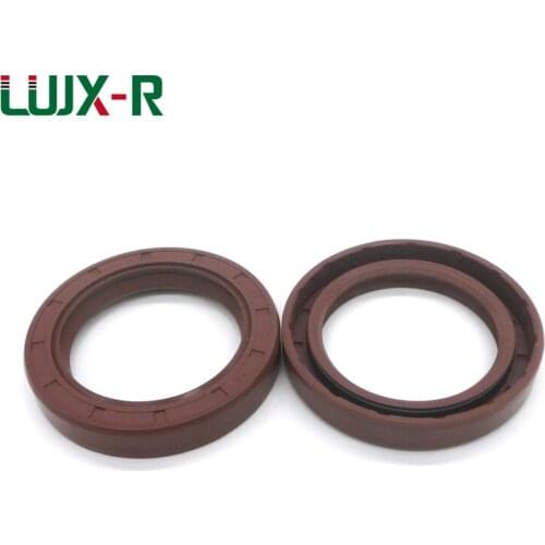 LUJX-R TC Shaft Seal Fluorine Skeleton Oil Seal Brown FKM Gasket 6x24x4/16x24x7/16x24x5-16x40x10mm Radial Simmer Sealing Ring