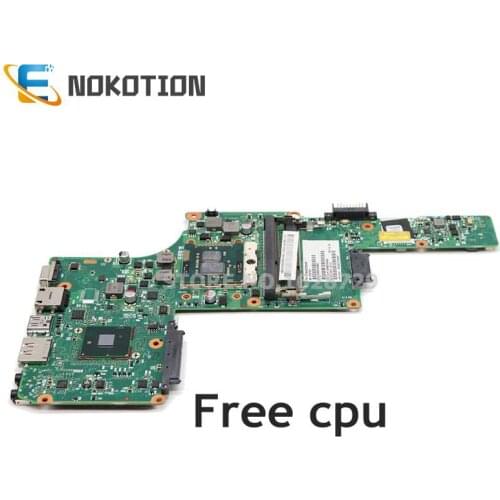 NOKOTION PN 1310A2338411 SPS V000245100 Laptop motherboard For toshiba satellite L630 HM55 Intel HD GMA Mainboard full test
