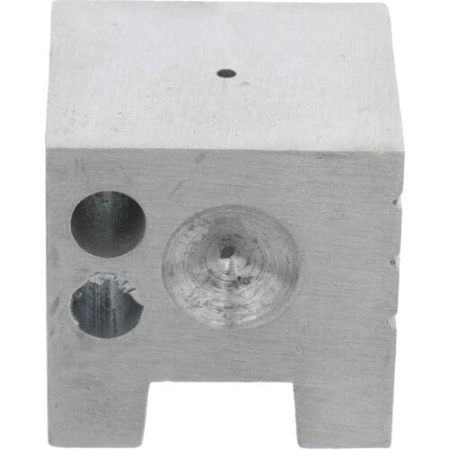 Mini Steel Dapping Doming Shaping Block Cube Jewelry Jeweler Punch Tool
