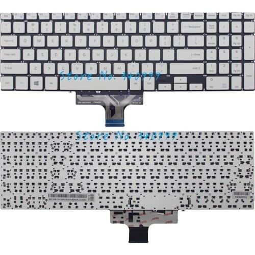 New for Samsung NP500R5H 500R5L NP500R5K NP500R5L US white Keyboard