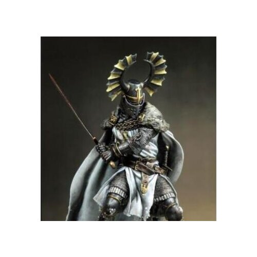 New Unassembled 1/18 90mm Teutonic Knight high 90mm Resin Kit DIY Toys Unpainted resin model
