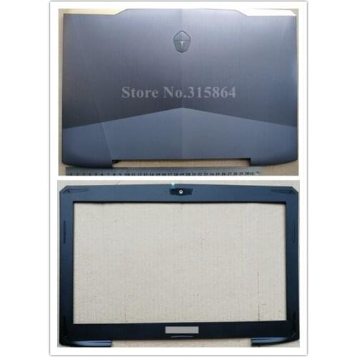 New laptop lcd front bezel cover& top case base cover for THUNDEROBOT 911 Targa i7