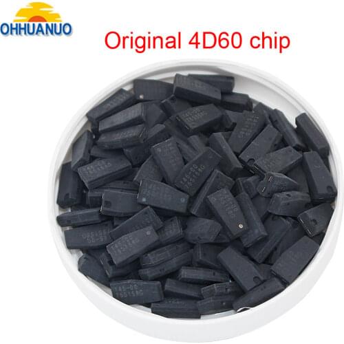 Original 4D60 80Bit Carbon Auto Car Key Transponder Chip ID60 80Bit for ford/FOR Mazda