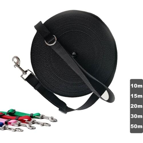 10m 15m 20m 30m 50m Outdoor Dog Leashes Long Pet Leashes Adjustable Dog Safe Leash Rope Training Walking Training Leash For Dogs