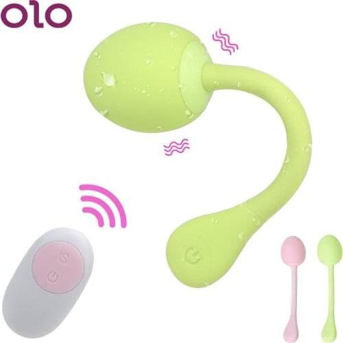 OLO Bending Vibrating Egg G-spot Massager Dildo Vibrator Sex Toys for Women Clitoris Vagina Stimulator Female Masturbator