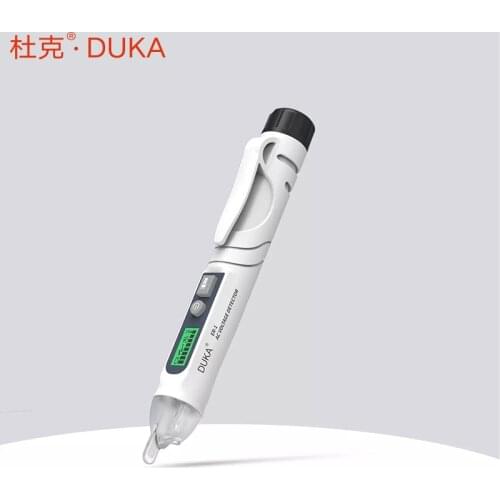 Youpin Duka Smart AC Voltage Detector Non Contact Voltage Pencil Stick 12V-1000V Socket Wall Electric Power Tester Pen With LED