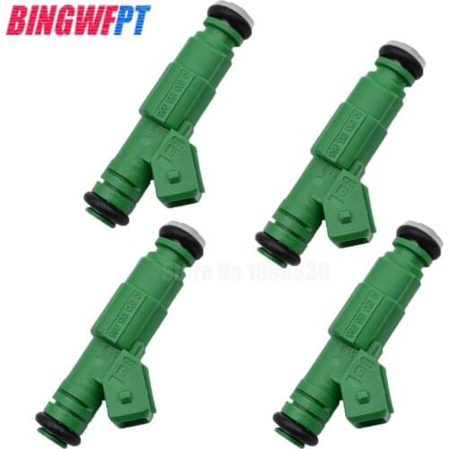 4pcs 0 280 155 968 fuel injectors 440cc "Green Giant " For Volvo 0280155968 TK-FI440C968-4 for For VW For Audi