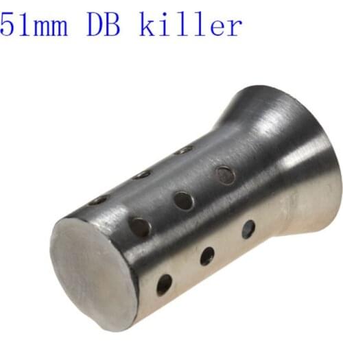 Universal 51 60mm Motorcycle Exhaust Muffler Racing Street Bike Scooter Silencer DB Killer