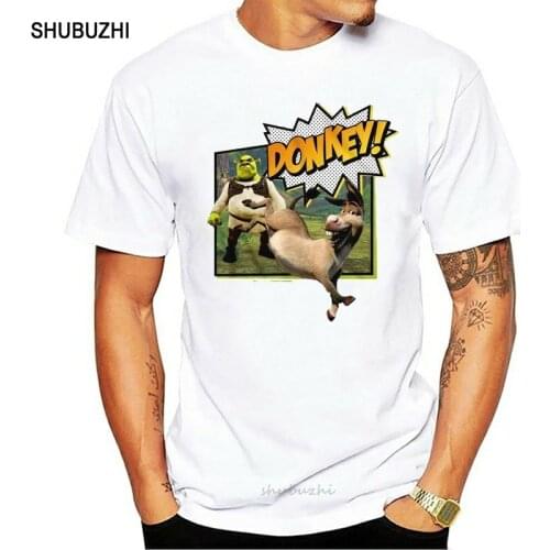 Funny Men t shirt Women novelty tshirt Shrek Donkey! T-Shirt
