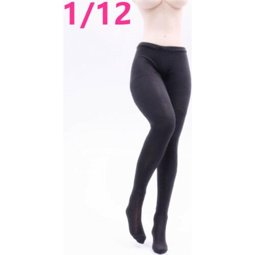 TBLeague PHICEN 1/12 Female Black stocking Model for 6" figure No staining
