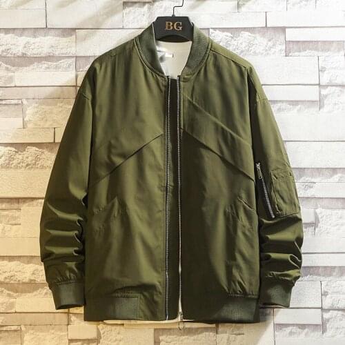 2021 Military Jacket Mens top Jackets Coats Men Outerwear Mens Harajuku Streetwear Bomber Jacket Men Baseball Coats Unisex