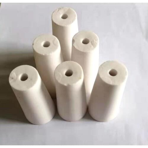 White ceramic sand blasting nozzles 6x60mm,cone sandblast nozzle