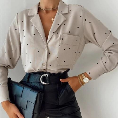 Dabourfeel Polka Dot Blouses China