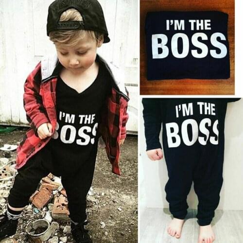 Newborn Infant Baby Boy Girl Kids Jumpsuit Clothes Outfit