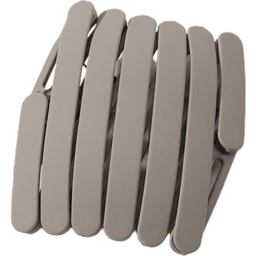 M4YA Retractable Pocket Hairband for Women Girl Folding Headband with Tooth Telescopic Hair Hoop for Wash Face Make Up