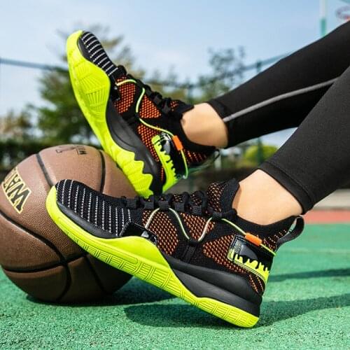 2021 New Big Size 45 Men Basketball Shoes Outdoor Student Basketball Sneakers Sport Shoes Zapatillas Basquetbol Basket Homme