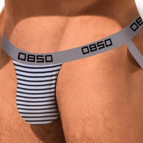 New Low Rise Sexy Underwear Men Jockstrap Bikini Cotton Sissy Mens Thong Comfortable Gay Thongs Lingerie Man Underpants BS3118