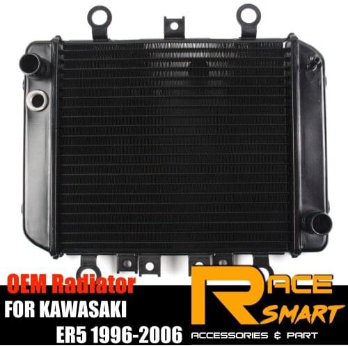 Radiator For KAWASAKI ER5 1996 - 2006 ER-5 ER 5 Motorcycle parts Cooling cooler High grade Aluminum 1997 98 99 00 2001 02 03 04