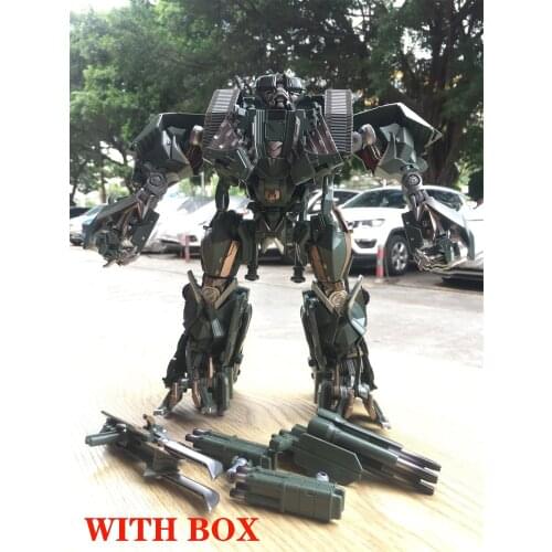 Black Mamba Transformation Robot Toys Action Figures LS10 LS10S Brawl Oversized 28cm Anime Alloy Metal Tank Mode For Boys Gift