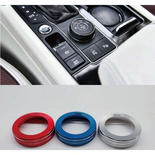 Aluminum Alloy Driving Mode Selector Knob Decorative Cover 4MOTION For Volkswagen VW Teramont Atlas Tiguan MK2 2017 2018 2019