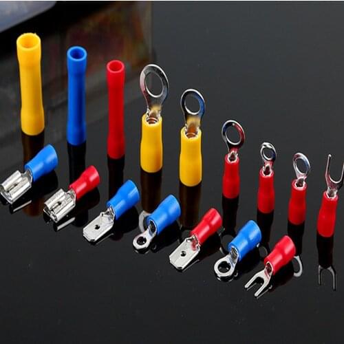 Tubular Wire Cold Pressure Connector Electrical Terminals Cable Crimps Wire Ferrules For 0.5 ~ 6.0mm2