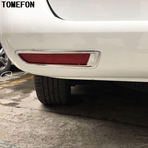 For Mercedes Benz Vito 2014-2016 2017 W447 Chromed ABS Rear Fog Lamps Foglight ABS Chromed Cover Trim 2PCS