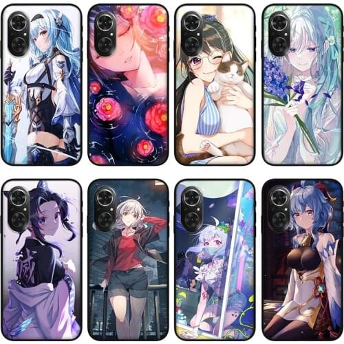 Anime JK Female phone case For huawei honor 30 50 pro 50se play 5t 4 , Protective silicone case for huawei nova 7 8 p50 pro