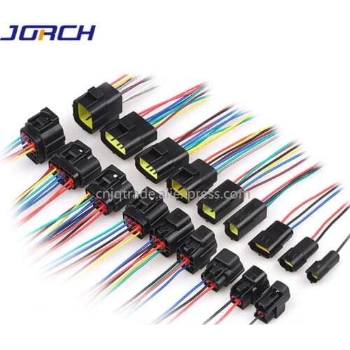 1 Sets 1/2/3/4/6/8/10/12/16 Pin Denso 1.8mm Waterproof Wire Connector Electrical Plug Car Auto Sealed Truck Harness Socket
