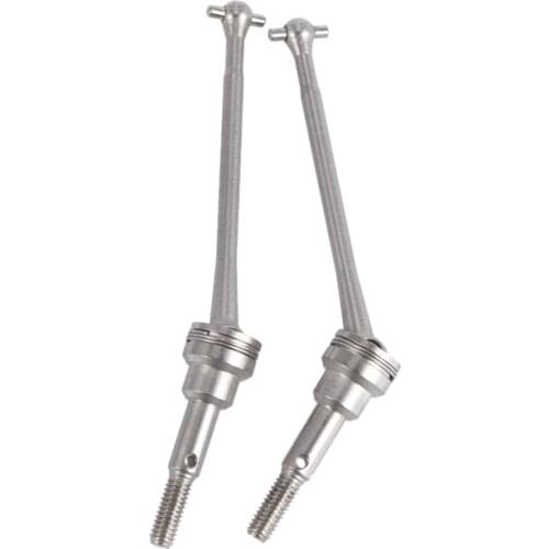 2Pcs Metal Front Drive Shaft CVD 0090 for WLtoys 12428 12423 1/12 RC Car Crawler Short Course Truck Upgrade Parts