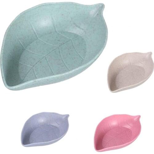 4Pcs Dip Bowls Sauce Dish Mini Lightweight Small Wheat Straw Dipping Dishes Seasoning Bowl Tableware for Household