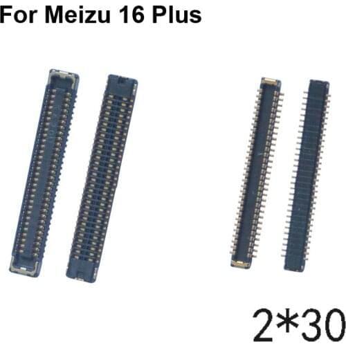 5pcs FPC connector For Meizu 16 Plus LCD display screen on Flex cable on mainboard motherboard For Meizu 16plus Meizu16 Plus