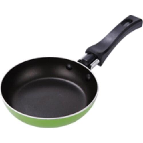 12cm Nonstick pan Mini Fried egg Pancakes Fried steak individual home kitchen tool Gas Induction cooker Universal Portable E1161