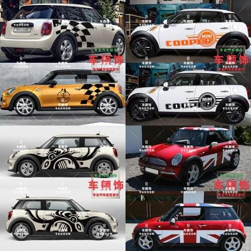 Car stickers FOR BMW mini body exterior decoration modified stickers countryman F56 Cooper personalized custom stickers