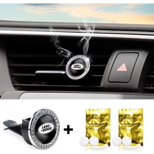 1Set Car Vent Perfume Aroma Diffuser Aromatherapy Clip For Land Rover Range Rover Evoque Velar Defender Discovery Freelander