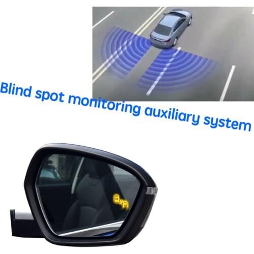Car BSD BSM BSA Blind Area Spot Warning Drive Mirror Rear Radar Detection System For Geely Boyue NL-3 Atlas 2016~2020