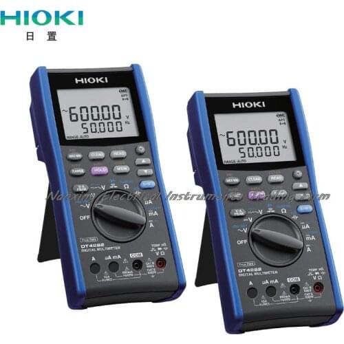 Fast arrival HIOKI DT4282 DIGITAL MULTIMETER Speedy Performance of Professional Testing AC/DC 1000V, AC/DC 10A, 600MOhm