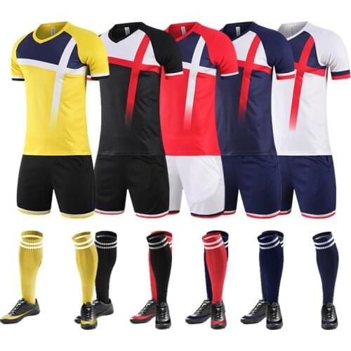 DIY New Season Soccer Jerseys Custom Mens Football Club Training Quick Dry Shirt Wholesale Hihgt Quality University Sportswear