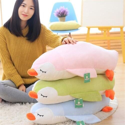 Fancytrader Soft Penguine Plush Pillow Doll Stuffed Cute Animals Penguines Toys 70cm 28inches Gifts for Children