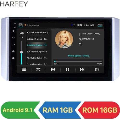 Harfey 9" Android 9.1 Car Radio GPS Multimedia Unit Player for 2017-2018 Mitsubishi Xpander support Carplay 3G WIFI Mirror Link