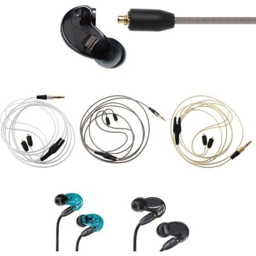 A0NB MMCX Cable for shure SE315 SE535 SE846 Earphones Headphone Cables Cord